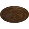 Ekena Millwork Richmond Ceiling Medallion (Fits Canopies up to 2 5/8"), 18"OD x 1 3/8"P, Root Beer Crackle CM18RIRBC - alternate 3